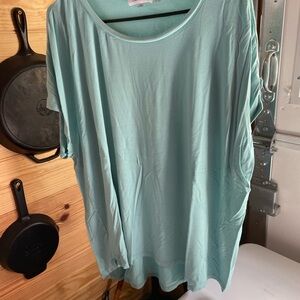 Calvin Klein Green Oversized Relaxed T-Shirt